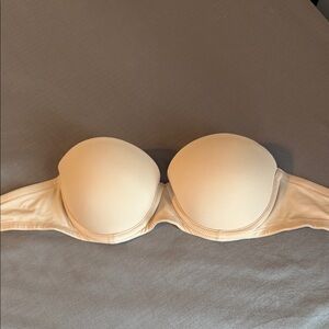 PINK Victoria's Secret Strapless Bra - Cream